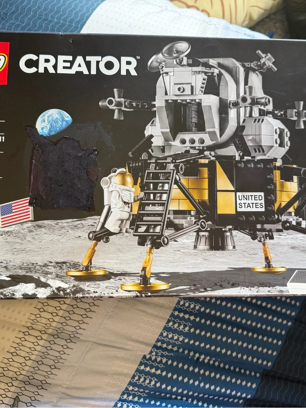 Lego Creator Moon Lander in Black and Gold